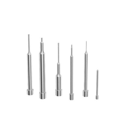 স্ট্যাম্পিং কাজের জন্য ±0.001মিমি নির্ভুলতার সাথে সুনির্দিষ্ট পাঞ্চ মোল্ড উপাদান, যেখানে সম্মিলিত ক্যাভিটি এবং পলিশ করা সারফেস বিদ্যমান