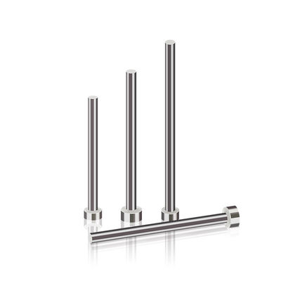 উচ্চ নির্ভুলতা ±0.001 মিমি টাংস্টেন কার্বাইড পাঞ্চ পিন, পলিশ বা সূক্ষ্ম গ্রাইন্ডিং সহ উচ্চ গতির স্ট্যাম্পিংয়ের জন্য